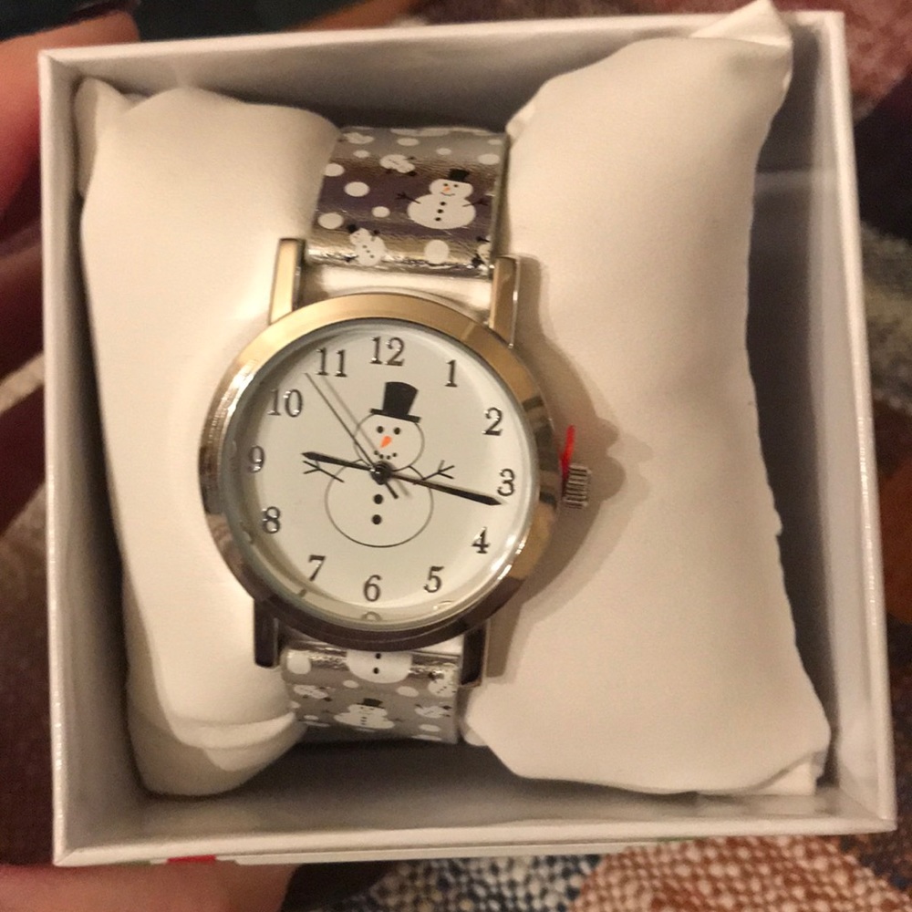 Snowman watch